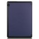 Huawei MediaPad T5 10.1\" Tri-fold Stand Smart Leather Case Cover, dark blue - vāks apvalks pārvalks
