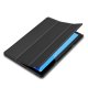 Huawei MediaPad T5 10.1\" Tri-fold Leather Smart Cover Case, Black - vāks apvalks pārvalks