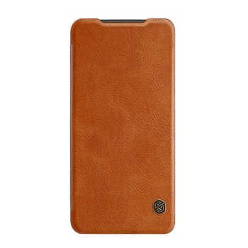 Xiaomi 11T / 11T Pro Nillkin Qin Leather Book Case Cover, Brown | Telefona Maciņš Vāciņš Apvalks Grāmatiņa