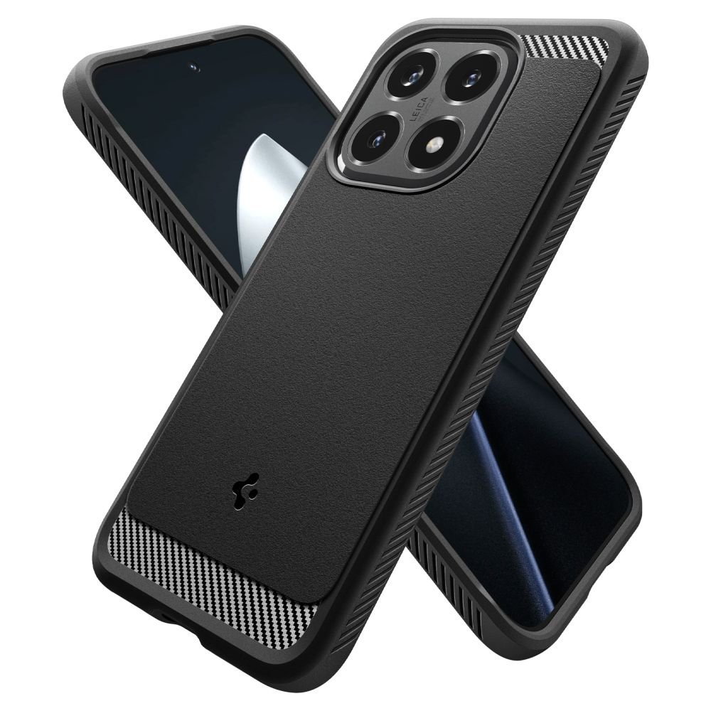 Xiaomi 15T Spigen Rugged Armor Case Cover, Black | Telefona Maciņš Vāks Apvalks Bampers (0)