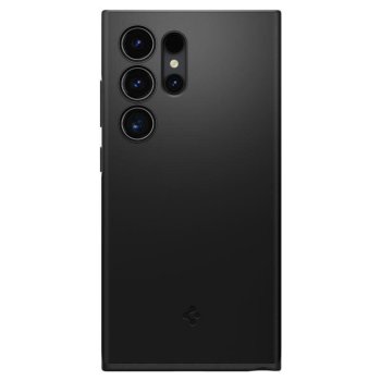 Samsung Galaxy S24 Ultra (SM-S928) Spigen Thin Fit Case Cover, Black | Telefona Vāciņš Maciņš Maks Apvalks Bampers