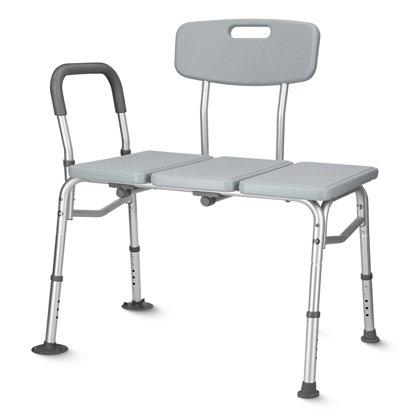 Vannas soliņš ar atzveltni 4FIZJO, regulējams dušas krēsls senioriem (3)