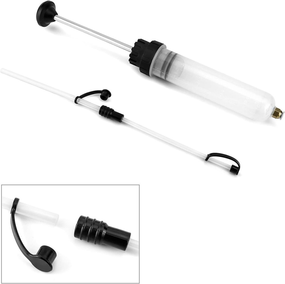 Eļļas un šķidrumu atsūcējs šļirce 200 ml (0)