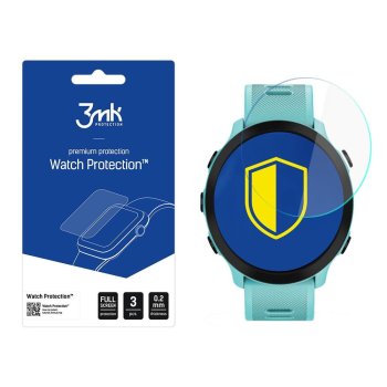 Garmin Forerunner 55 Hibrīda Lokāms Viedpulksteņa Ekrāna Aizsargstikls, 3 gab. | 3MK Flexible Glass Tempered Watch...