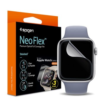 Apple Watch 4 / 5 / 6 / 7 / 8 / Se ( 40 / 41 mm ) Spigen Neo Flex Hidrogēla Aizsargplēve 3 gab. | Hydrogel Screen...