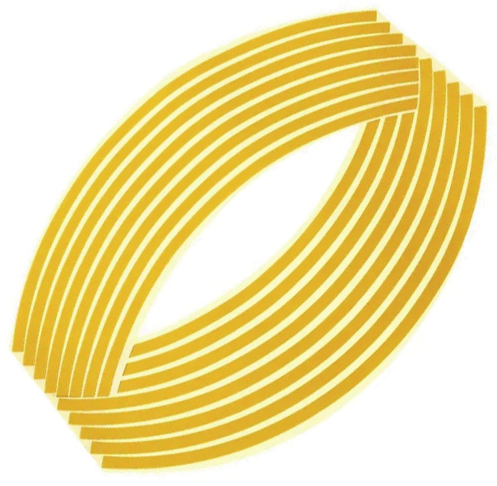 Atstarojošās uzlīmes riteņiem dzeltenā krāsā | Reflective stickers for wheels yellow (0)