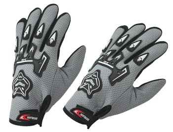 Motocikla cimdi pelēki | Motorcycle gloves gray