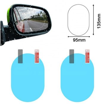 Plēve pret miglošanos spoguļiem 2 gab. | Anti-fog film for mirrors pcs.