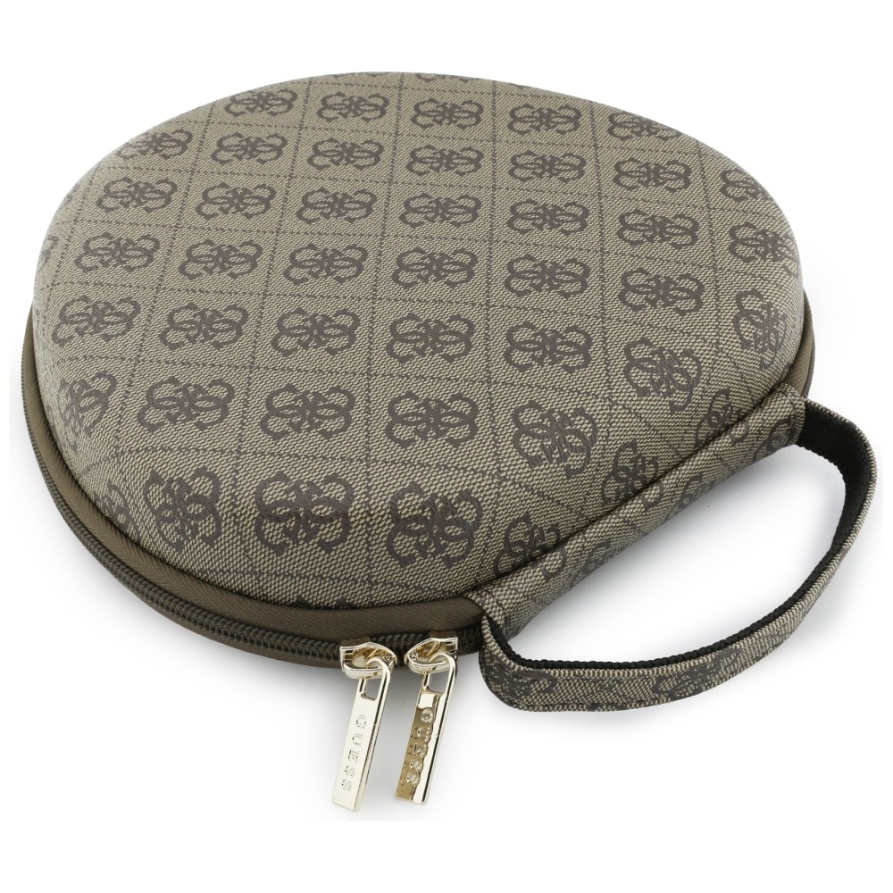 Guess Carry Box austiņu telefona vāciņš maciņs – brūns (0)