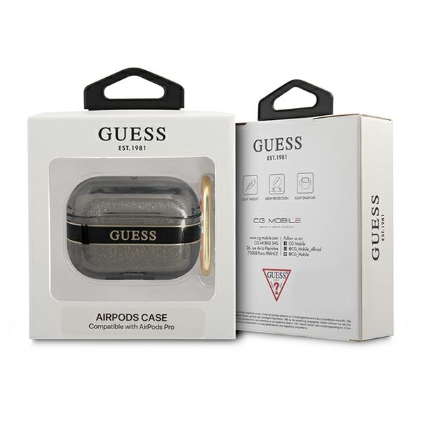 Guess GUAPHHTSK AirPods Pro cover black/black Strap Collection (1)