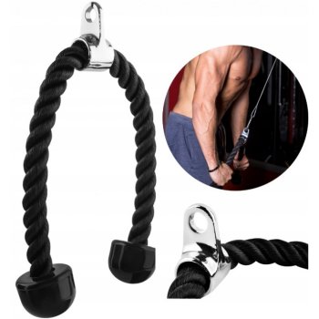 Bicepsa Tricepsa Trose Virve Fitnesa Aprīkojums, 200 kg | Nylon Triceps Rope for Upper Body Workout