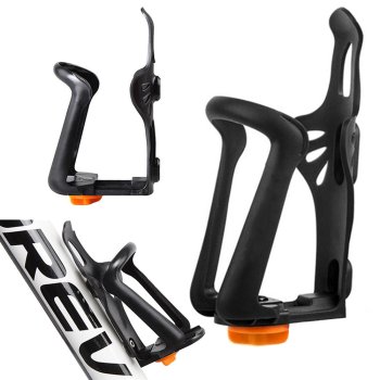 Regulējams Ūdens Pudeļu Kausu Turētājs Velosipēdam, Melns | Bike Bicycle Water Bottle Cup Bracket Holder