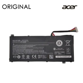 Acer klēpjdatora akumulators AC14A8L, 4465mAh, oriģināls