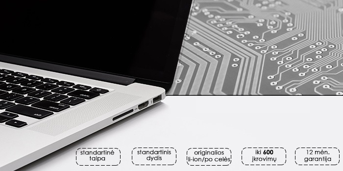 Apple MacBook Pro 14 A2442 akumulators A2519 6068mAh Premium (0)