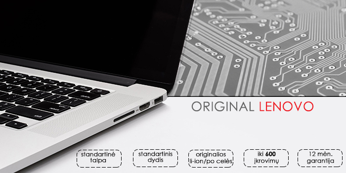 Piezīmjdatora akumulators LENOVO 01AV420, oriģināls | Notebook Battery Original (0)