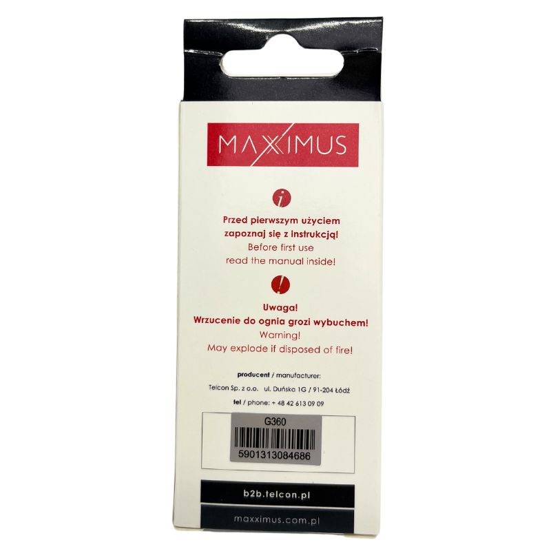 Samsung G360 Core Prime akumulators Maxximus 2250mAh EB-BG360BBC (3)