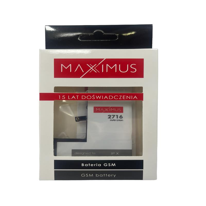 Maxximus Akumulators Apple iPhone X 2716 mAh 616-00346 (2)