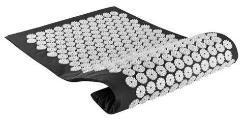 Akupresūras paklājiņš akupunktūras masāžas paklājs - Shanti Acupressure mat (65 x 40 cm, Black) (4)
