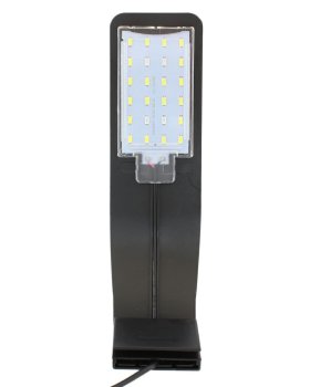 LED akvārija lampa 8,7W akvārijiem 23-50 cm, melna