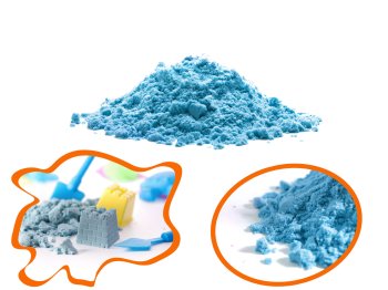 Kinētiskās Smiltis, 1 kg, Zils | Kinetic Magic Sand