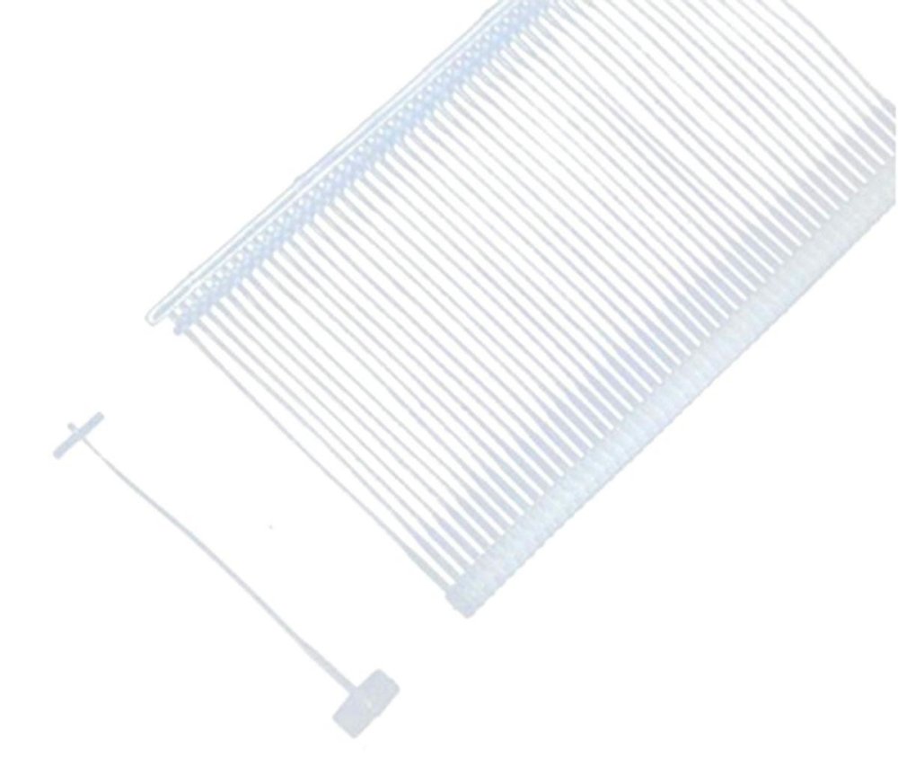 Stiprinājumi marķēšanas pistolei izturīgi plastmasas savienotāji etiķetēm (1)