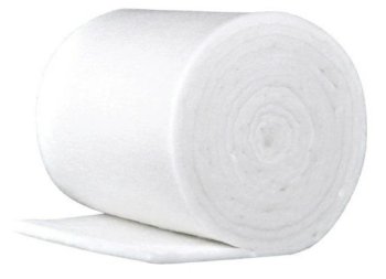 Akvārija filtra švamme 118x50x3cm, balta