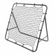 Futbola trenažieris Rebounder 120x120 cm, melns/sarkans