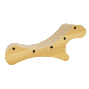 Kaķu skrāpis un guļvieta no izturīga gofrētā kartona