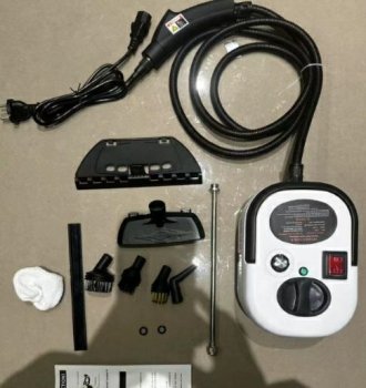 Augstspiediena tvaika tīrītājs 2500W 3 bar 1L tvertne 7 uzgaļi