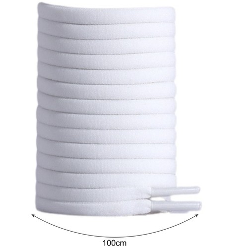 Malatec Elastīgas Apavu Auklas Šņores Striķi - Bez Sasiešanas, Balts | Shoelaces without Binding (2)