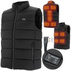 Apsildāmā veste Trizand 26542 ar USB, 11 sildīšanas zonas, XL