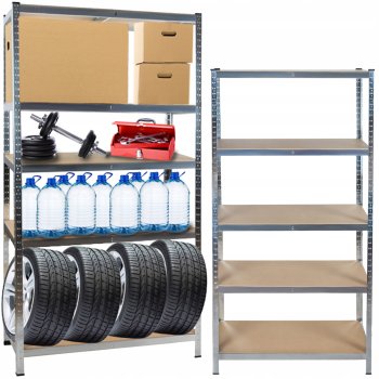 Malatec 23766 Noliktavas Uzglabāšanas Plaukts Skapis, 220x100x45cm | Warehouse Storage Rack