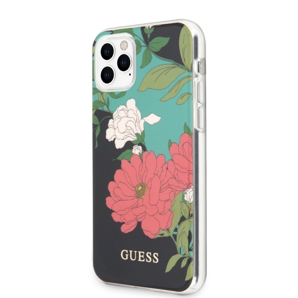 Apple iPhone 11 Pro 5.8'' Guess N°1 Flower Collection Case Cover (GUHCN58IMLFL01), Black | Telefona Maciņš Vāks... (0)