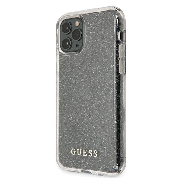 Apple iPhone 11 Pro 5.8'' Guess Glitter Case Cover (GUHCN58PCGLSI), Silver | Telefona Maciņš Vāks Apvalks Bampers (0)