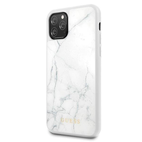 Guess GUHCN58HYMAWH iPhone 11 Pro white Marble (0)