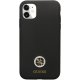 Apple iPhone 11 6.1\'\' Guess Silicone Logo Strass 4G Case Cover (GUHCN614DGPK), Black | Telefona Maciņš Vāks...
