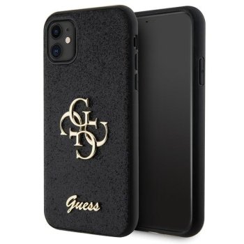 Apple iPhone 11 6.1'' Glitter Script Big 4G Case Cover, Black | Telefona Maciņš Vāks Apvalks Bampers