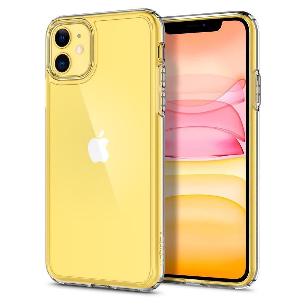 Apple Iphone 11 6.1'' Spigen Ultra Hybrid Case Cover, Crystal Clear | Telefona Vāciņš Maciņš Maks Apvalks Bampers (0)