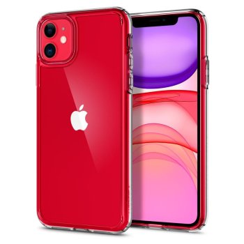 Apple Iphone 11 6.1'' Spigen Ultra Hybrid Case Cover, Crystal Clear | Telefona Vāciņš Maciņš Maks Apvalks Bampers