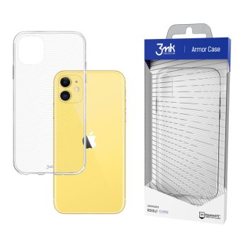 Apple iPhone 11 6.1'' 3MK Armor Case Cover, Transparent | Telefona Maciņš Vāks Apvalks Bampers