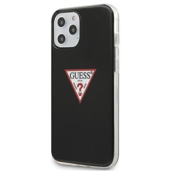 Apple iPhone 12 / 12 Pro 6.1'' Guess Triangle Collection Case Cover (GUHCP12MPCUCTLBK), Black | Telefona Maciņš Vāks...