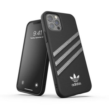 Adidas OR Molded Case Woman maciņš priekš iPhone 12 / 12 Pro, melns