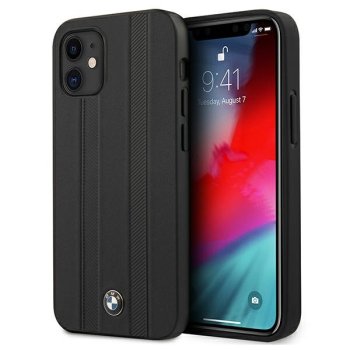 Apple iPhone 12 mini 5.4'' BMW Signature Tire Marks Case Cover (BMHCP12STTBK), Black | Telefona Maciņš Vāks Apvalks...