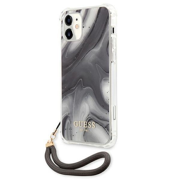 Apple iPhone 12 mini 5.4'' Guess Marble Collection Case Cover (GUHCP12SKSMAGR), Grey | Telefona Maciņš Vāks Apvalks... (0)