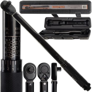 Dinamometriskā uzgriežņu atslēga 3/8 7-112Nm Bigstren 22097 | Torque wrench