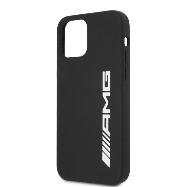 Apple iPhone 12 Pro Max 6.7'' AMG Silicone Big Logo Case Cover (Amhcp12lsglbgn), Black | Telefona Maciņš Vāks... (4)