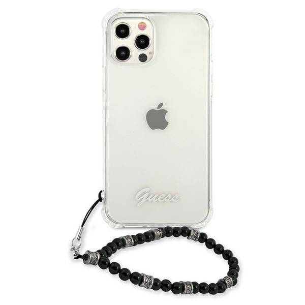 Apple iPhone 12 Pro Max 6.7'' Guess Black Pearl Case Cover (GUHCP12LKPSBK), Transparent | Telefona Maciņš Vāks... (1)
