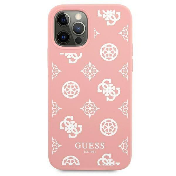 Apple iPhone 12 Pro Max 6.7'' Guess Peony Collection Case Cover (GUHCP12LLSPEWPI), Pink | Telefona Maciņš Vāks... (1)