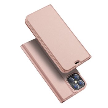 Apple iPhone 12 Pro Max 6.7" DUX DUCIS Magnetic Case Cover, Pink | Telefona Vāciņš Maciņš Apvalks Grāmatiņa