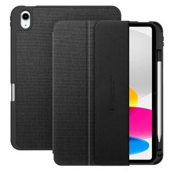 Apple iPad 11'' (2025) (A3355, A3356, A3354) Trifold Tech-Protect SC Pen Canvas Protective Cover Case, Black | Planšetes Vāciņš Maciņš Apvalks Grāmatiņa